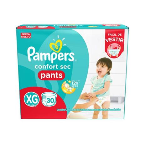 Pampers Comfort Sec Pants Fralda Infantil XG C/30 é boa?