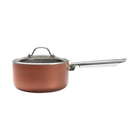 Panela Antiaderente Com Tampa Curry 2.5 L Cobre Brinox Menor preço em Panela Antiaderente Com Tampa Curry 2.5 L Cobre Brinox