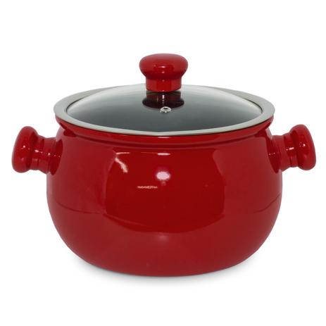 Panela Caçarola 20cm 4 Litros Cerâmica Pomodoro Ceraflame Menor preço em Panela Caçarola 20cm 4 Litros Cerâmica Pomodoro Ceraflame