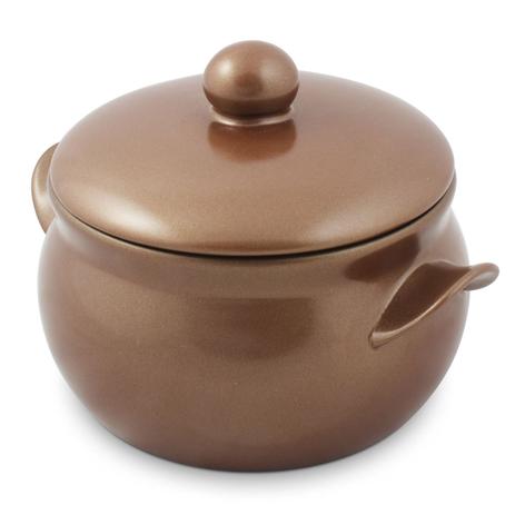 Panela Caçarola Cerâmica 11cm 0.5 Litros Cobre Ceraflame Menor preço em Panela Caçarola Cerâmica 11cm 0.5 Litros Cobre Ceraflame