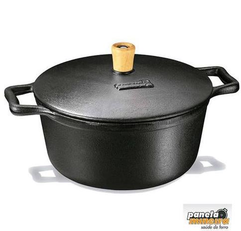 Panela Caçarola Com Alça Ferro 4 Litros Panela Mineira é boa?