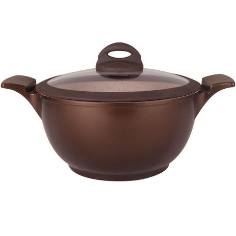 Panela Caçarola Revestimento Cerâmico Alumínio Indução 2,4l - Mta Menor preço em Panela Caçarola Revestimento Cerâmico Alumínio Indução 2,4l - Mta