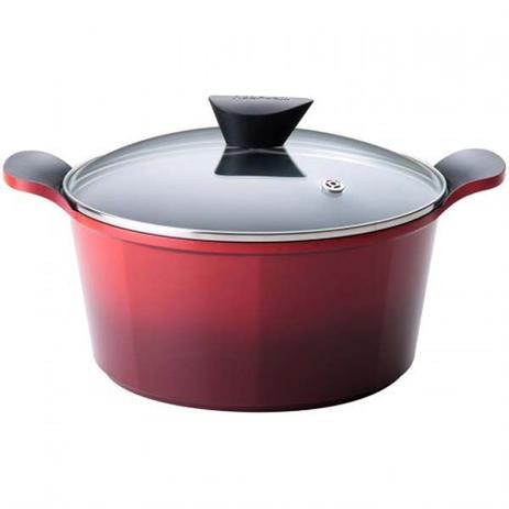 Panela Caçarola Venn De 24cm Vermelha Neoflam Menor preço em Panela Caçarola Venn De 24cm Vermelha Neoflam