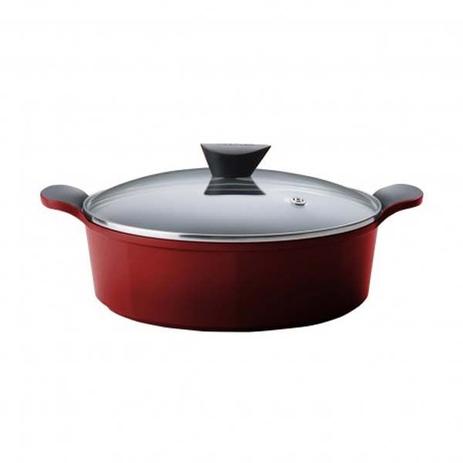Panela Caçarola Venn Rasa De 24cm Vermelha Neoflam Menor preço em Panela Caçarola Venn Rasa De 24cm Vermelha Neoflam