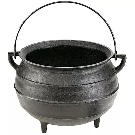 Panela Caldeirão Extramil Ferro Fundido Tripé De Ferro Panela Mineira 2,7 Litros Menor preço em Panela Caldeirão Extramil Ferro Fundido Tripé De Ferro Panela Mineira 2,7 Litros