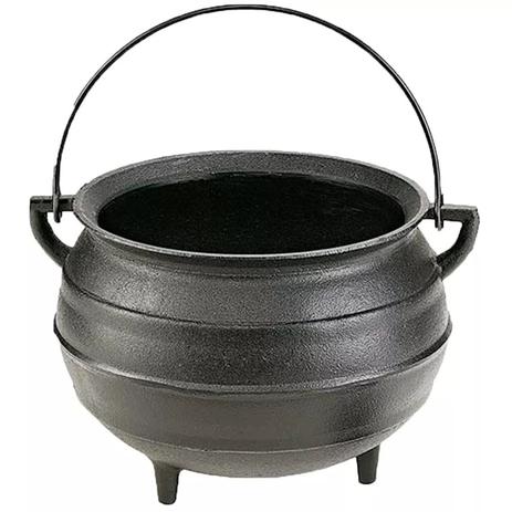 Panela Caldeirão Extramil Ferro Fundido Tripé De Ferro Panela Mineira 5,8 Litros Menor preço em Panela Caldeirão Extramil Ferro Fundido Tripé De Ferro Panela Mineira 5,8 Litros
