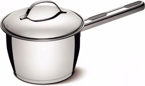 Panela Caldeirão Inox Tramontina 16cm Allegra Fundo Triplo Menor preço em Panela Caldeirão Inox Tramontina 16cm Allegra Fundo Triplo