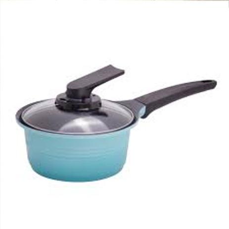 Panela Cerâmica com Cabo em Baquelite. Tampa de Vidro com exclusivo pegador. Com 18cm de Diâmetro tem capacidade para 1,8L. - Roichen Menor preço em Panela Cerâmica com Cabo em Baquelite. Tampa de Vidro com exclusivo pegador. Com 18cm de Diâmetro tem capacidade para 1,8L. - Roichen