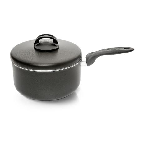 Panela com cabo de alumínio com antiaderente 16cm 1,8L Eterna - Nigro (Cód. 0306) Menor preço em Panela com cabo de alumínio com antiaderente 16cm 1,8L Eterna - Nigro (Cód. 0306)