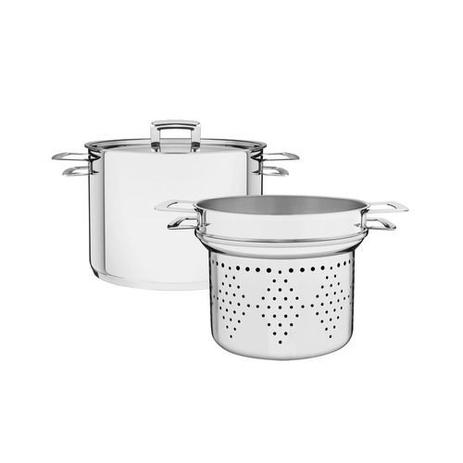 Panela Cozi Pasta Brava Inox Fundo Triplo Tramontin 65400410 - Tramontina Menor preço em Panela Cozi Pasta Brava Inox Fundo Triplo Tramontin 65400410 - Tramontina
