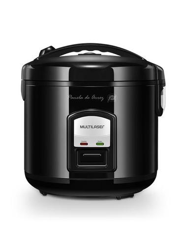 Menor preço em Panela de Arroz 5 Xícaras Preto 220V - Multilaser