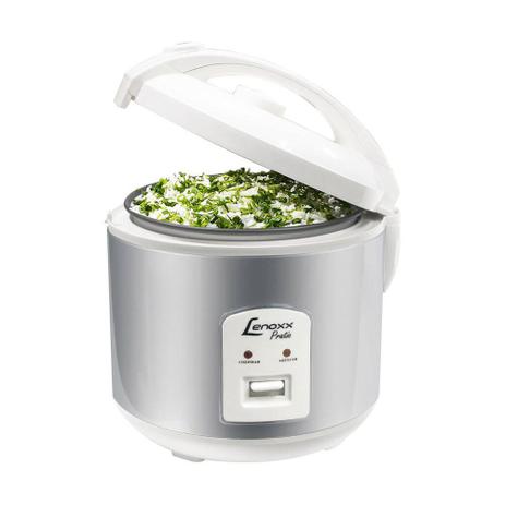 Panela de Arroz Elétrica Lenoxx Pratic 5 Xícaras PMA175 Menor preço em Panela de Arroz Elétrica Lenoxx Pratic 5 Xícaras PMA175