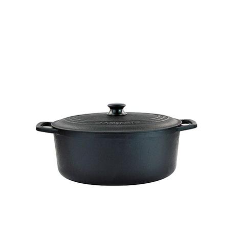Panela de ferro fundido oval 2 alças de ferro 2,5 lts - Fundicao Santana Menor preço em Panela de ferro fundido oval 2 alças de ferro 2,5 lts - Fundicao Santana