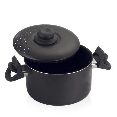 Panela De Macarrão Espagueteira Antiaderente 2 Litros - Aluminio Nacional Menor preço em Panela De Macarrão Espagueteira Antiaderente 2 Litros - Aluminio Nacional