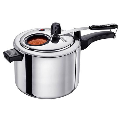 Panela de Pressão 4,5 Litros com Visor - MTA Menor preço em Panela de Pressão 4,5 Litros com Visor - MTA