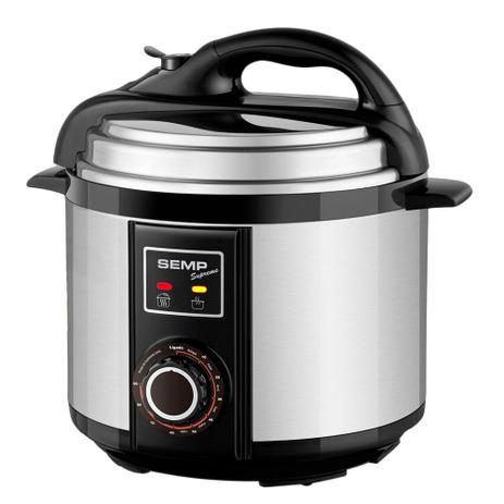 Panela de Pressão Elétrica Semp Supreme PP6016PT1 4 Litros 110V - Semp toshiba Menor preço em Panela de Pressão Elétrica Semp Supreme PP6016PT1 4 Litros 110V - Semp toshiba