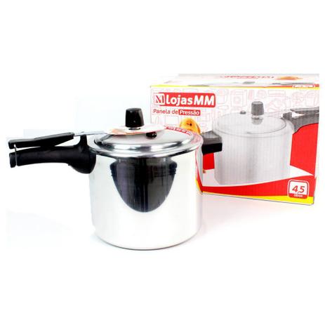 Panela de Pressão MM 4,5 Litros 1050010090 Menor preço em Panela de Pressão MM 4,5 Litros 1050010090