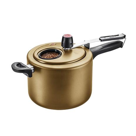 Panela De Pressão MTA 4.5 L Alumínio Gold Visor Removível Menor preço em Panela De Pressão MTA 4.5 L Alumínio Gold Visor Removível