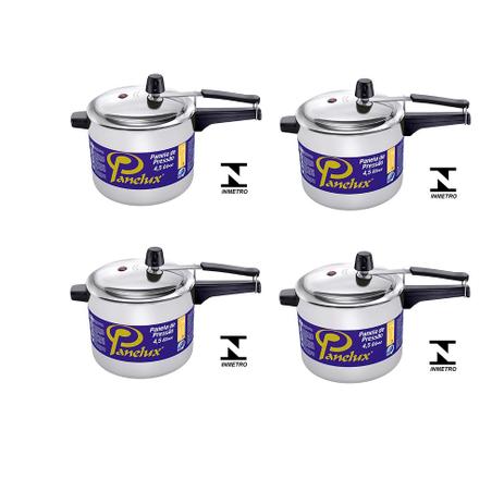 Panela De Pressão Panelux 4,5l Classic Fecho Interno Kit4pç é boa?