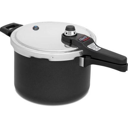 Panela De Pressão Preta Antiaderente 6,0 Litros Eterna 097112 Nigro Menor preço em Panela De Pressão Preta Antiaderente 6,0 Litros Eterna 097112 Nigro