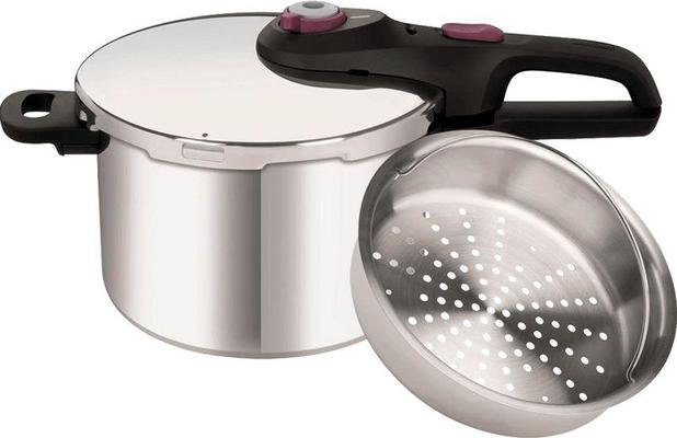 Panela de Pressão Rochedo com Cesta de vapor Inox 6 Litros Menor preço em Panela de Pressão Rochedo com Cesta de vapor Inox 6 Litros