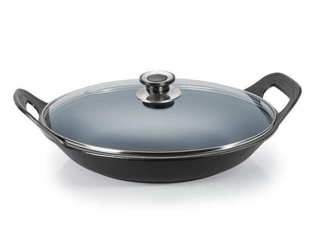 Panela De Risoto Ferro Fundido Com Tampa De Vidro 2,5 Litros Panela Mineira Menor preço em Panela De Risoto Ferro Fundido Com Tampa De Vidro 2,5 Litros Panela Mineira