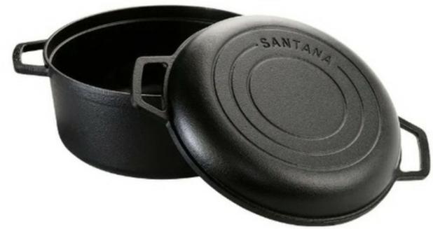 Panela Duo Ferro Caçarola/ Frigideira 24cm Santana Menor preço em Panela Duo Ferro Caçarola/ Frigideira 24cm Santana