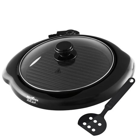 Panela Elétrica Briâtania Multi Grill Preto 1200W - Britânia Menor preço em Panela Elétrica Briâtania Multi Grill Preto 1200W - Britânia