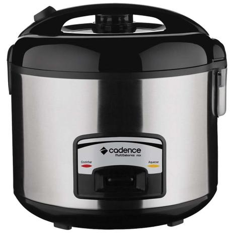Panela Elétrica De Arroz Multifuncional 220V 700W Multisabores 1,8L Inox PAN203 Cadence. Menor preço em Panela Elétrica De Arroz Multifuncional 220V 700W Multisabores 1,8L Inox PAN203 Cadence.