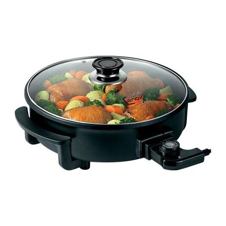 Panela Eletrica Grill Multifuncional Redondo Pratic 127V - Lenoxx Menor preço em Panela Eletrica Grill Multifuncional Redondo Pratic 127V - Lenoxx