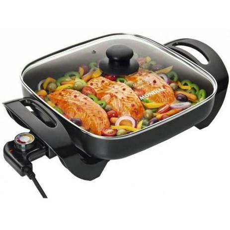 Panela Eletrica Quadrada Multicook Premium Mondial Pe-03 127v Menor preço em Panela Eletrica Quadrada Multicook Premium Mondial Pe-03 127v