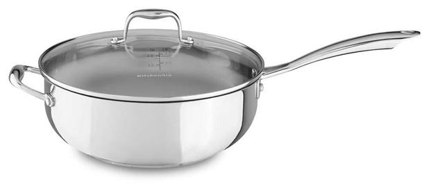 Panela KitchenAid Inox 5,7L com Tampa - KI736ARONA