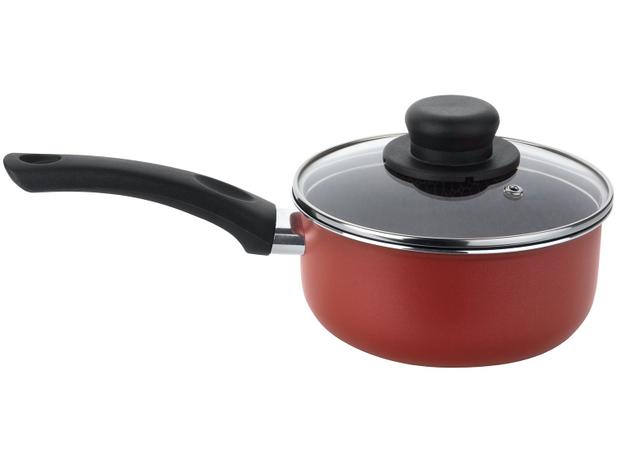Panela Multiflon Antiaderente 1,4L 16cm - 1.4mm com Tampa Páprika 73216 Menor preço em Panela Multiflon Antiaderente 1,4L 16cm - 1.4mm com Tampa Páprika 73216