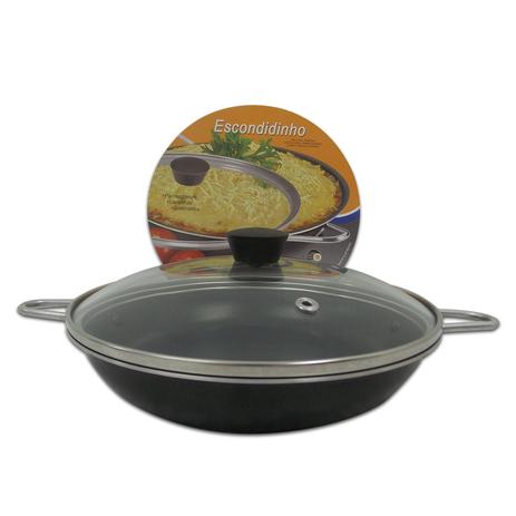 Panela p/ Escondidinho 22cm Com Tampa De Vidro 0,082 - Dona Chefa é boa?