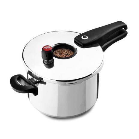 Panela Pressão com Visor de Vidro Inquebrável 4.5L MTA Menor preço em Panela Pressão com Visor de Vidro Inquebrável 4.5L MTA