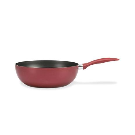 Panela Wok 24cm Malagueta Cereja Brinox Menor preço em Panela Wok 24cm Malagueta Cereja Brinox