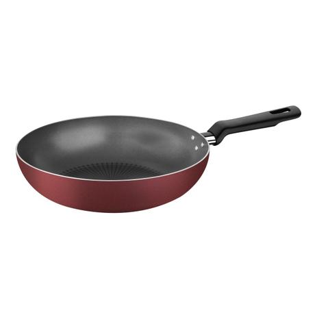 Panela Wok 28cm Loreto 3,3L Vermelho 27817/022 Tramontina Menor preço em Panela Wok 28cm Loreto 3,3L Vermelho 27817/022 Tramontina