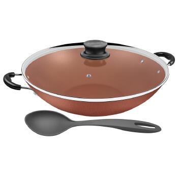 Panela wok 36cm paris tramontina - 20546436 - Tramontina cutelaria Menor preço em Panela wok 36cm paris tramontina - 20546436 - Tramontina cutelaria