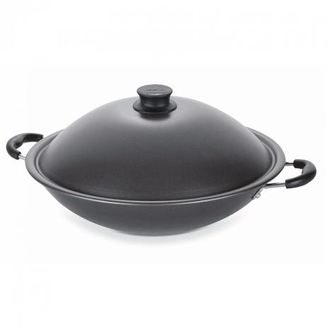 Panela Wok Alumínio Paris Tramontina 6,6L Preto Menor preço em Panela Wok Alumínio Paris Tramontina 6,6L Preto