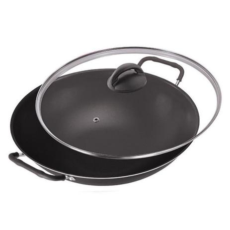 Panela wok antiaderente 32cm - 405001 - fortaleza Menor preço em Panela wok antiaderente 32cm - 405001 - fortaleza