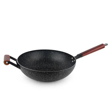 Panela wok em alumínio 32cm Kenya é boa?