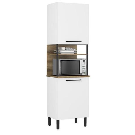 Paneleiro 2 portas com Nichos Bali 60 cm Itatiaia Menor preço em Paneleiro 2 portas com Nichos Bali 60 cm Itatiaia