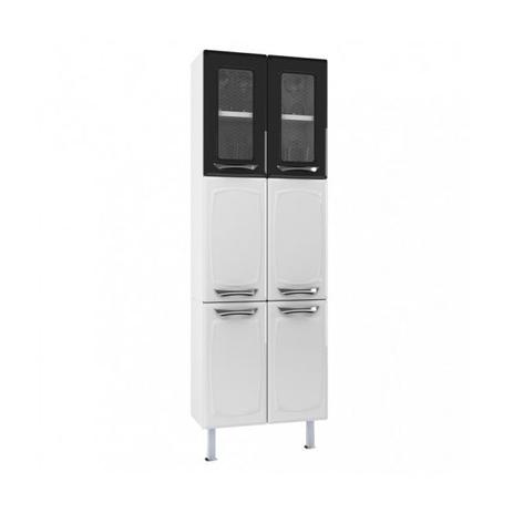 Paneleiro Colormaq Leblon 6 Portas em Aço e Vidro Branco e Preto é boa?