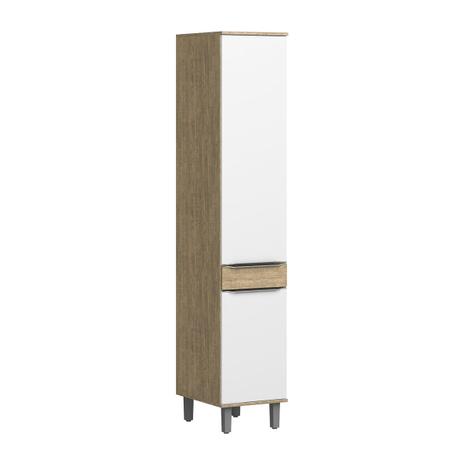 Paneleiro Com Pés Decibal Slim Cs605p Acácia/Nature/Branco - Decibal Móveis é boa?