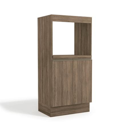 Paneleiro de Cozinha Para Forno Baixo De 700Mm 2 Porta Nogal G752 - Kappesberg - Kapesberg Menor preço em Paneleiro de Cozinha Para Forno Baixo De 700Mm 2 Porta Nogal G752 - Kappesberg - Kapesberg