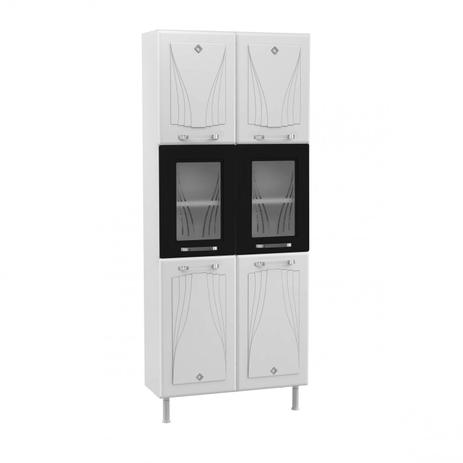 Paneleiro Duplo 2 Portas de Vidro Portas Star Telasul Branco/Preto é ruim? Paneleiro Duplo 2 Portas de Vidro Portas Star Telasul Branco/Preto é boa?