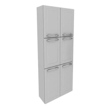 Paneleiro Duplo Itatiaia Criativa IPLD-70 MX 6 Portas Branco Neve - Itatiaia móveis Menor preço em Paneleiro Duplo Itatiaia Criativa IPLD-70 MX 6 Portas Branco Neve - Itatiaia móveis
