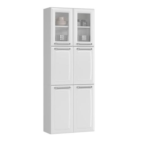 Paneleiro Duplo Itatiaia Luce IPLDV-70 MX 6 Portas Branco - Itatiaia Móveis Menor preço em Paneleiro Duplo Itatiaia Luce IPLDV-70 MX 6 Portas Branco - Itatiaia Móveis