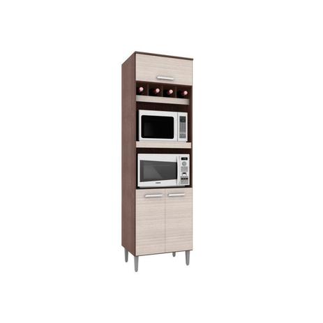 Paneleiro Duplo para Forno e Microondas Bruna Capuccino/Amêndoa - Poquema é boa?