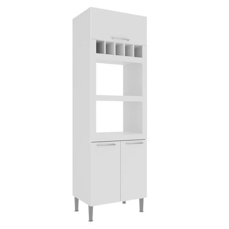 Paneleiro Para 2 Fornos Genialflex 3 Portas Branco Brilho é boa?